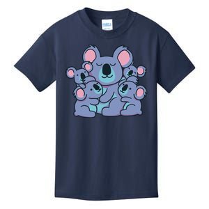 Cute Koala Family Kids T-Shirt