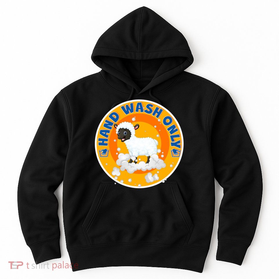 Cute Lamb Sheep Hand Wash Only Hoodie