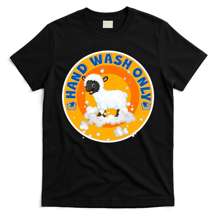 Cute Lamb Sheep Hand Wash Only T-Shirt