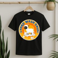 Cute Lamb Sheep Hand Wash Only T-Shirt