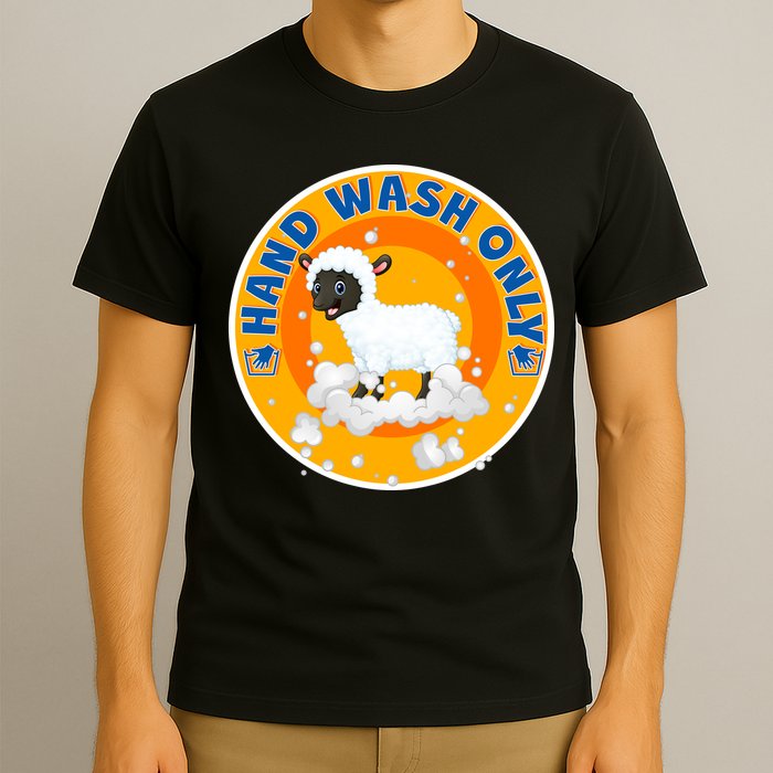 Cute Lamb Sheep Hand Wash Only T-Shirt
