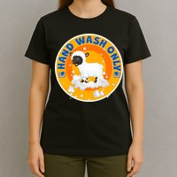 Cute Lamb Sheep Hand Wash Only T-Shirt