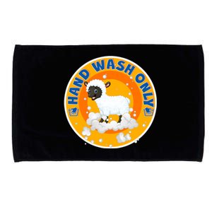 Cute Lamb Sheep Hand Wash Only Microfiber Hand Towel