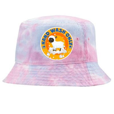 Cute Lamb Sheep Hand Wash Only Tie-Dyed Bucket Hat