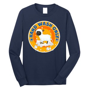 Cute Lamb Sheep Hand Wash Only Long Sleeve Shirt