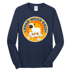 Cute Lamb Sheep Hand Wash Only Tall Long Sleeve T-Shirt