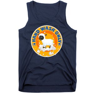 Cute Lamb Sheep Hand Wash Only Tank Top