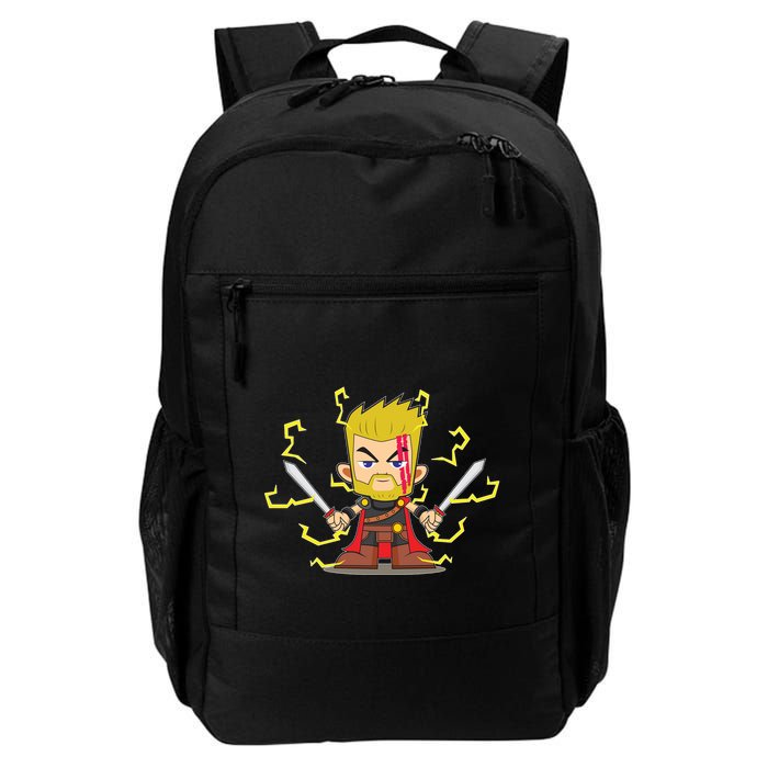 Cute Lightning Cartoon God Of Thunder Backpack