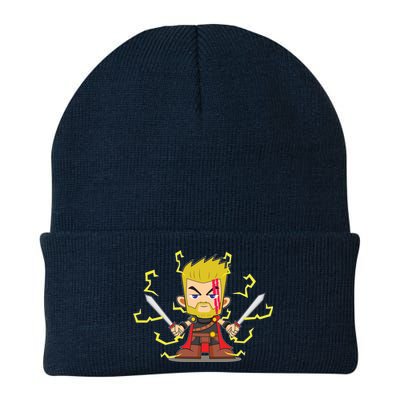 Cute Lightning Cartoon God Of Thunder Knit Cap Winter Beanie