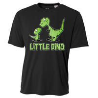 Cute Little Dino Dinosaur Little Younger Sibling Cooling Performance Crew T-Shirt