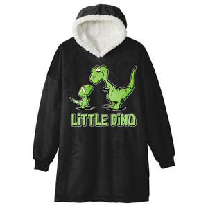 Cute Little Dino Dinosaur Little Younger Sibling Hooded Wearable Blanket