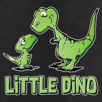 Cute Little Dino Dinosaur Little Younger Sibling Adult Drive Performance Visor