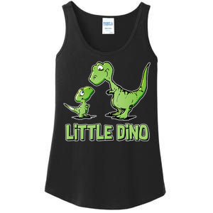 Cute Little Dino Dinosaur Little Younger Sibling Ladies Essential Tank