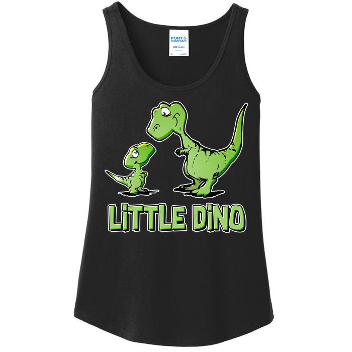 Cute Little Dino Dinosaur Little Younger Sibling Ladies Essential Tank