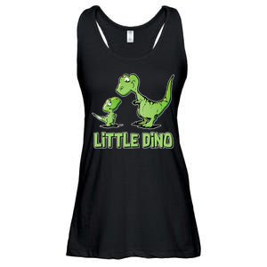 Cute Little Dino Dinosaur Little Younger Sibling Ladies Essential Flowy Tank