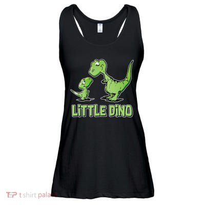 Cute Little Dino Dinosaur Little Younger Sibling Ladies Essential Flowy Tank