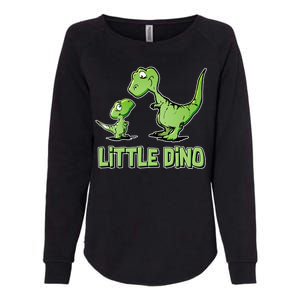 Cute Little Dino Dinosaur Little Younger Sibling Womens California Wash Sweatshirt