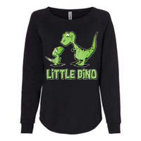 Cute Little Dino Dinosaur Little Younger Sibling Womens California Wash Sweatshirt