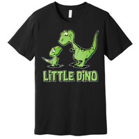 Cute Little Dino Dinosaur Little Younger Sibling Premium T-Shirt