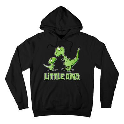 Cute Little Dino Dinosaur Little Younger Sibling Tall Hoodie