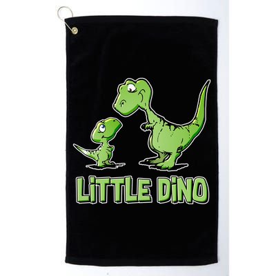 Cute Little Dino Dinosaur Little Younger Sibling Golf Towel