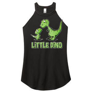 Cute Little Dino Dinosaur Little Younger Sibling Women's Perfect Tri Rocker Tank