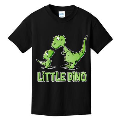 Cute Little Dino Dinosaur Little Younger Sibling Kids T-Shirt