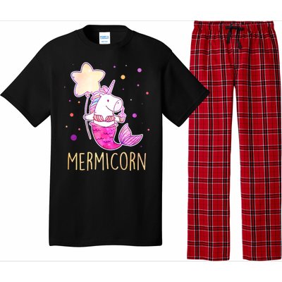 Cute Magical Mermicorn Unicorn Mermaid Pajama Set