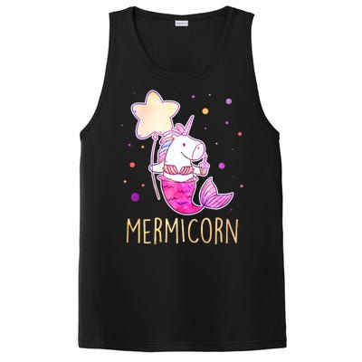 Cute Magical Mermicorn Unicorn Mermaid PosiCharge Competitor Tank