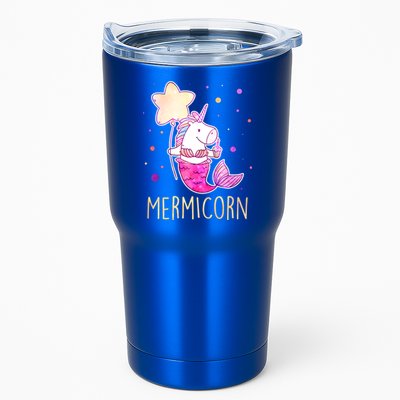 Cute Magical Mermicorn Unicorn Mermaid Tumbler