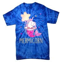 Cute Magical Mermicorn Unicorn Mermaid Tie-Dye T-Shirt