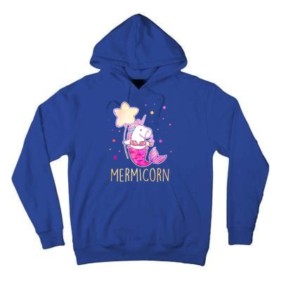 Cute Magical Mermicorn Unicorn Mermaid Tall Hoodie