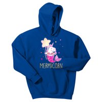 Cute Magical Mermicorn Unicorn Mermaid Kids Hoodie