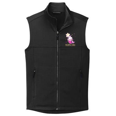 Cute Magical Mermicorn Unicorn Mermaid Collective Smooth Fleece Vest