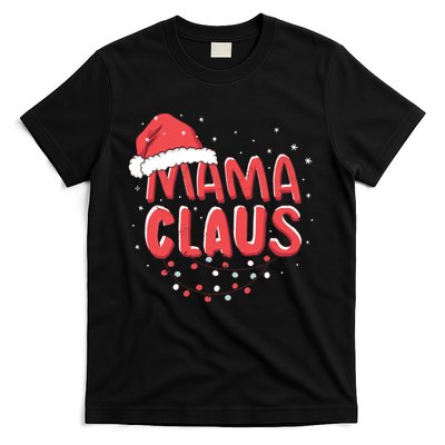 Cute Mama Claus Christmas Lights T-Shirt