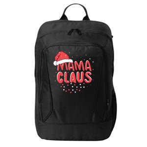 Cute Mama Claus Christmas Lights City Backpack