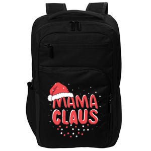 Cute Mama Claus Christmas Lights Impact Tech Backpack