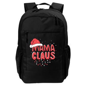 Cute Mama Claus Christmas Lights Daily Commute Backpack