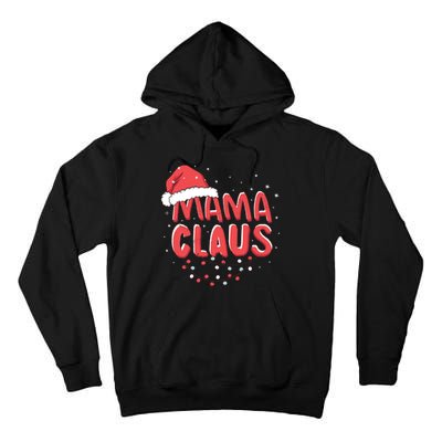 Cute Mama Claus Christmas Lights Tall Hoodie