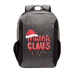 Cute Mama Claus Christmas Lights Vector Backpack