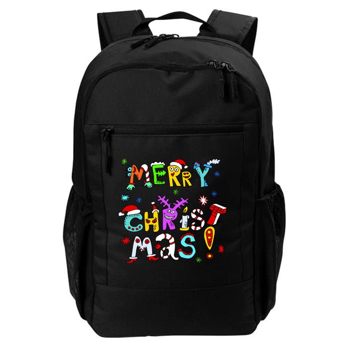 Cute Merry Christmas Backpack