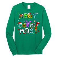 Cute Merry Christmas Long Sleeve Shirt