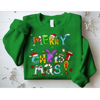 Cute Merry Christmas Sweatshirt