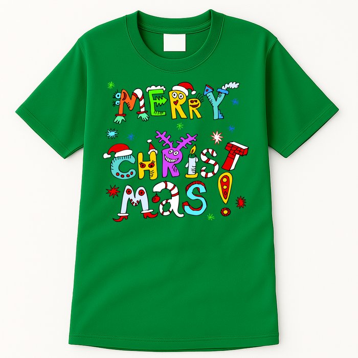 Cute Merry Christmas Tall T-Shirt