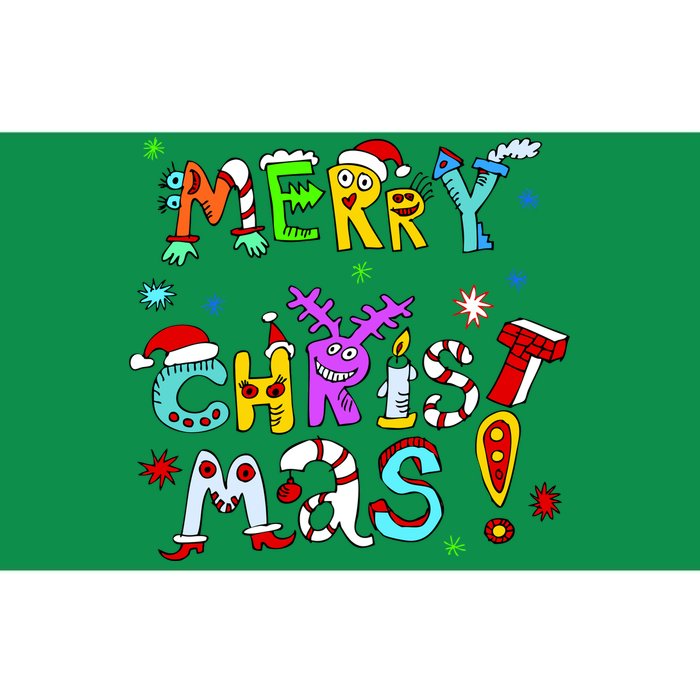 Cute Merry Christmas Bumper Sticker