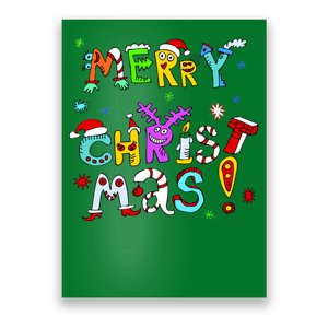 Cute Merry Christmas Poster