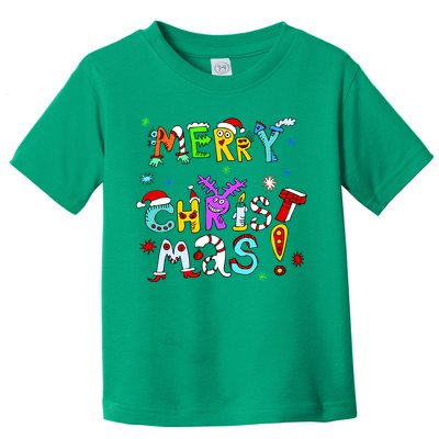 Cute Merry Christmas Toddler T-Shirt