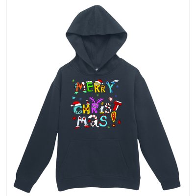 Cute Merry Christmas Urban Pullover Hoodie