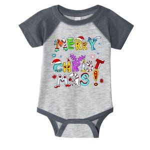 Cute Merry Christmas Infant Baby Jersey Bodysuit