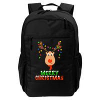 Cute Merry Christmas Reindeer Backpack